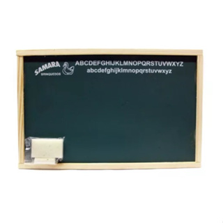 LOUSA ESCOLAR 20X31CM C/APAGADOR E GIZ  - SAMARA BRINQUEDOS em Oferta na Shopee