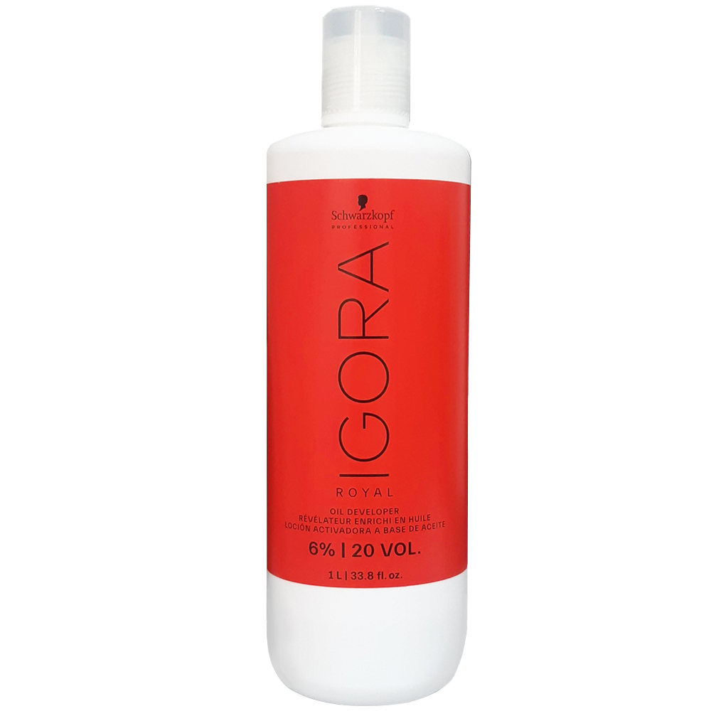 Igora Royal Água Oxigenada 1 Litro - 20 Volumes (6%)