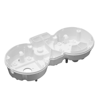 Carcaça Painel Interna Pro Tork YBR 125 2006 2007 2008 Branco em Oferta na Shopee