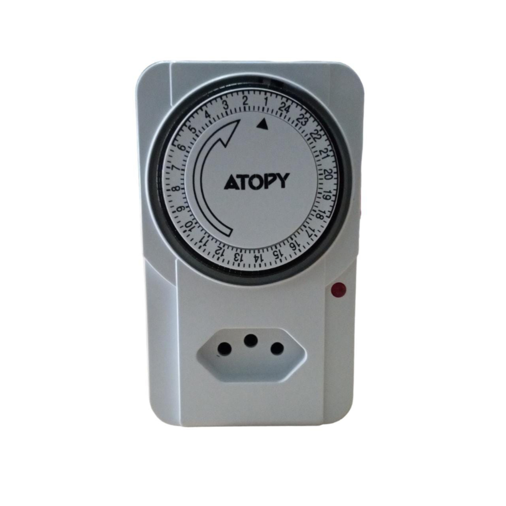 Timer Analógico Bivolt 60hZ 3 Polos Atopy