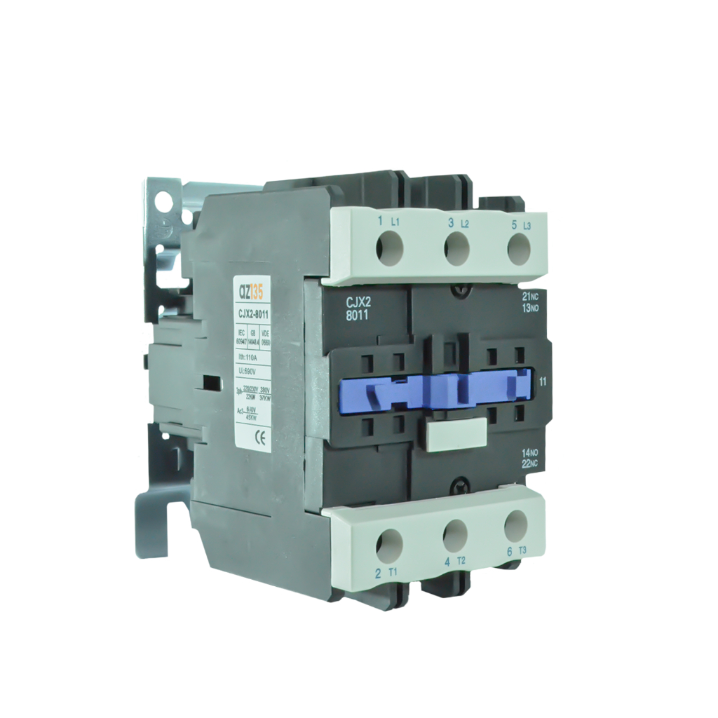 Chave Contatora Tripolar 80a Lc1-d8011m7 3p + Aux Nf+na 220v