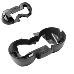 Carcaça Painel Inferior Pro Tork YBR 125 2006 2007 2008 Preto