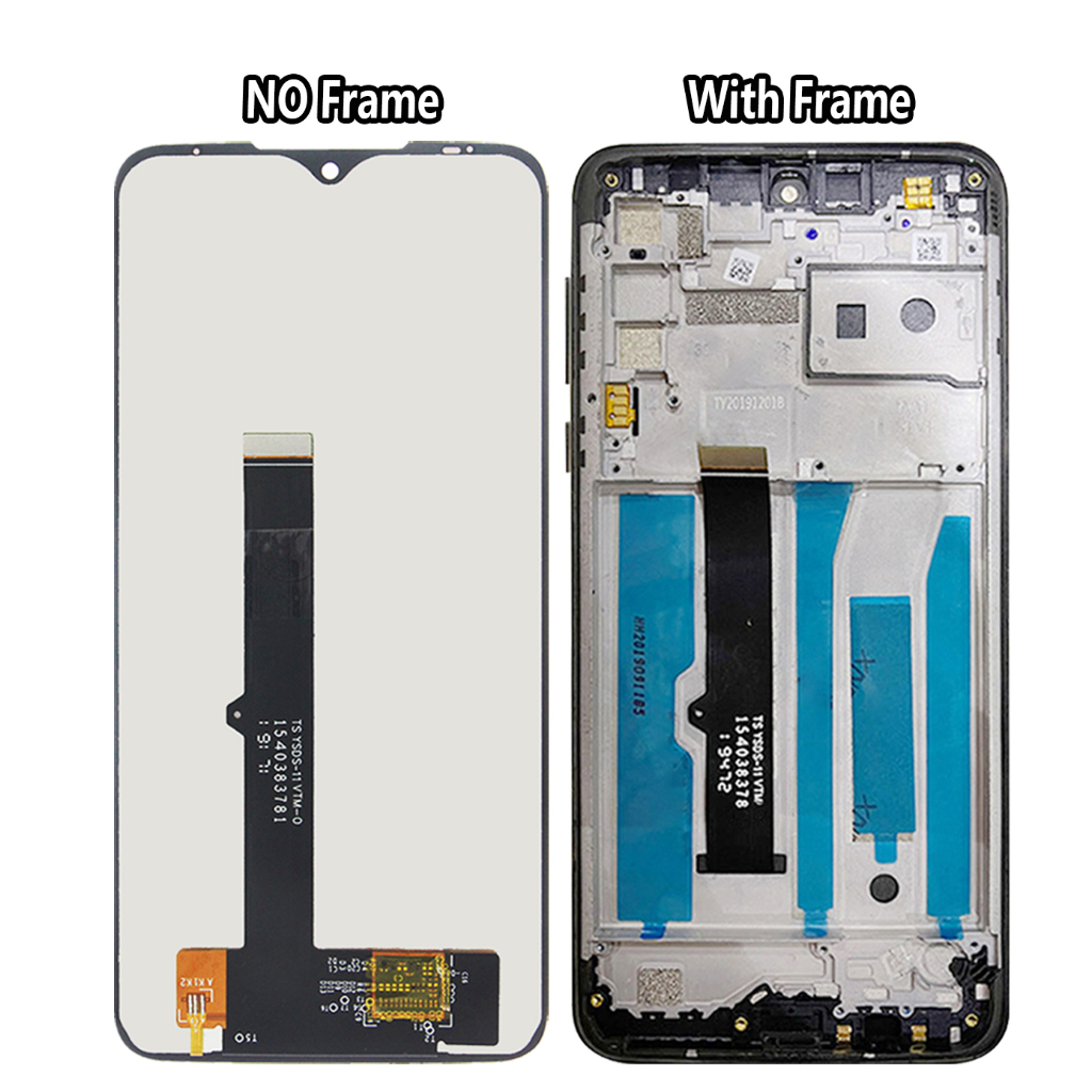 Tela Touch Display Frontal Para Moto G8 Play Xt2015 Com Aro