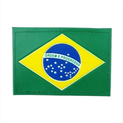 Patch Emborrachado Bandeiras do brasil eua sp rj Para Personalizar mochila bone Escolha A Sua