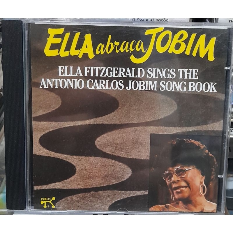 CD-ELLA FITZGERALD -ELLA ABRAÇA JOBIM-CONSERVADO