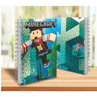 Agenda Escolar Infantil Colorida Minecraft