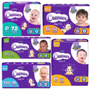 Fralda Infantil Cremer P / M / G / XG / XXG