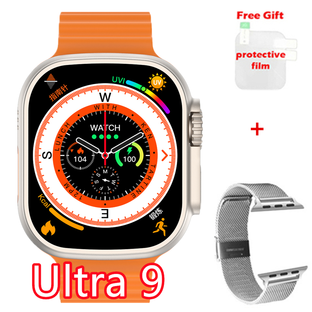 Smartwatch Ultra 9 Serie 9 Lançamento 2023 Relógio Inteligente Microwear Original