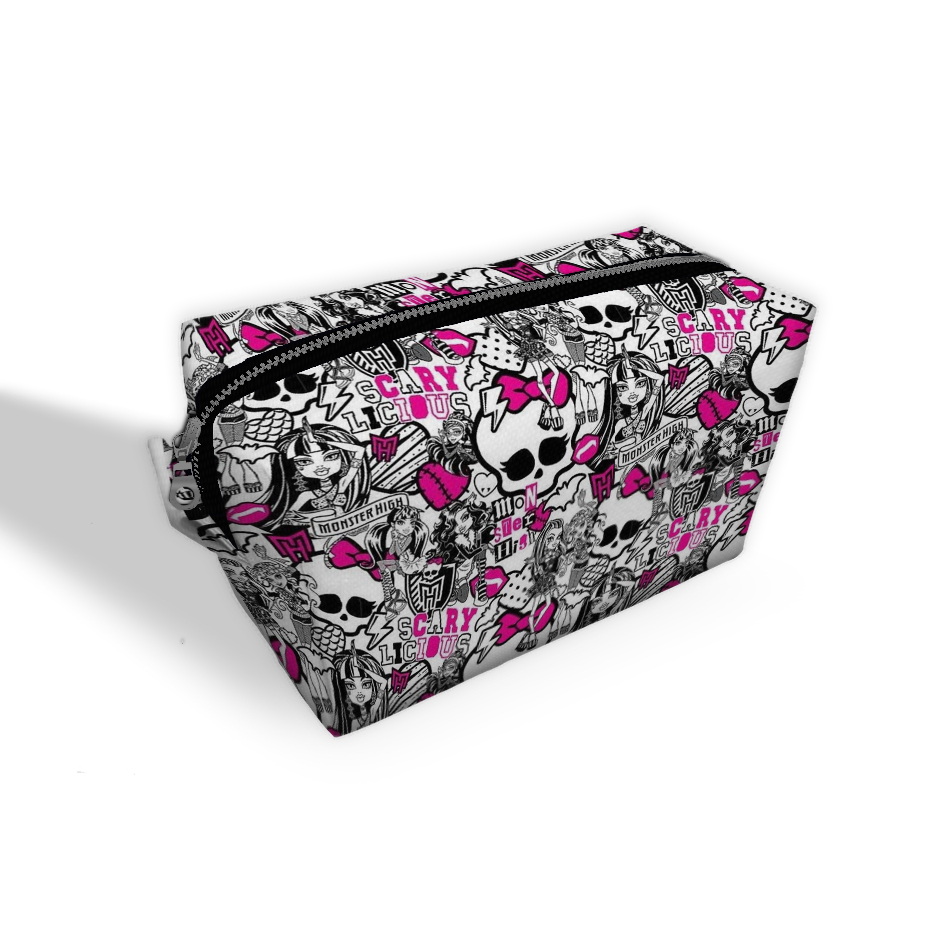 Necessaire Box Monster Necessaire Organizadora Maquiagem