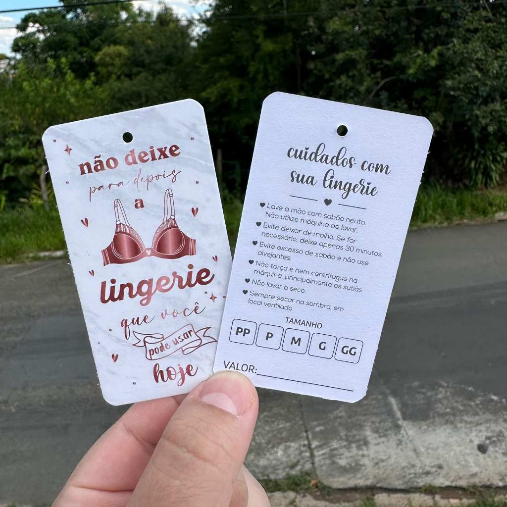 Etiquetas para Lingerie: Onde Comprar | BuscaProdutos