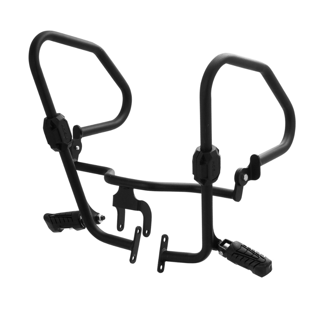 Protetor De Carenagem Pro Tork Armor Com Pedaleira Retrátil Cg 125/150/160 em Oferta na Shopee