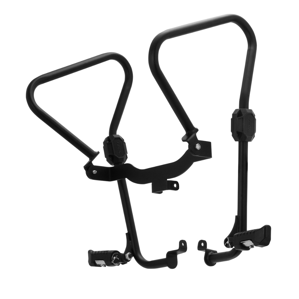 Protetor de Motor e Carenagem Pro Tork Armor com Pedaleira Retrátil XR 250 Tornado 2008