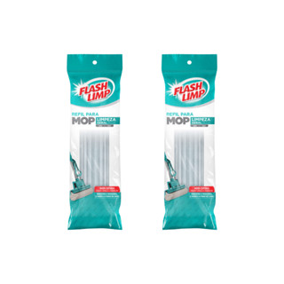 Refil Para Mop Flash Limp Rodo Mágico Limpeza Geral Plus Lava E Seca RMOP7671