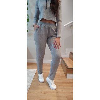 Calça Moletinho Feminina com Bolso Skinny