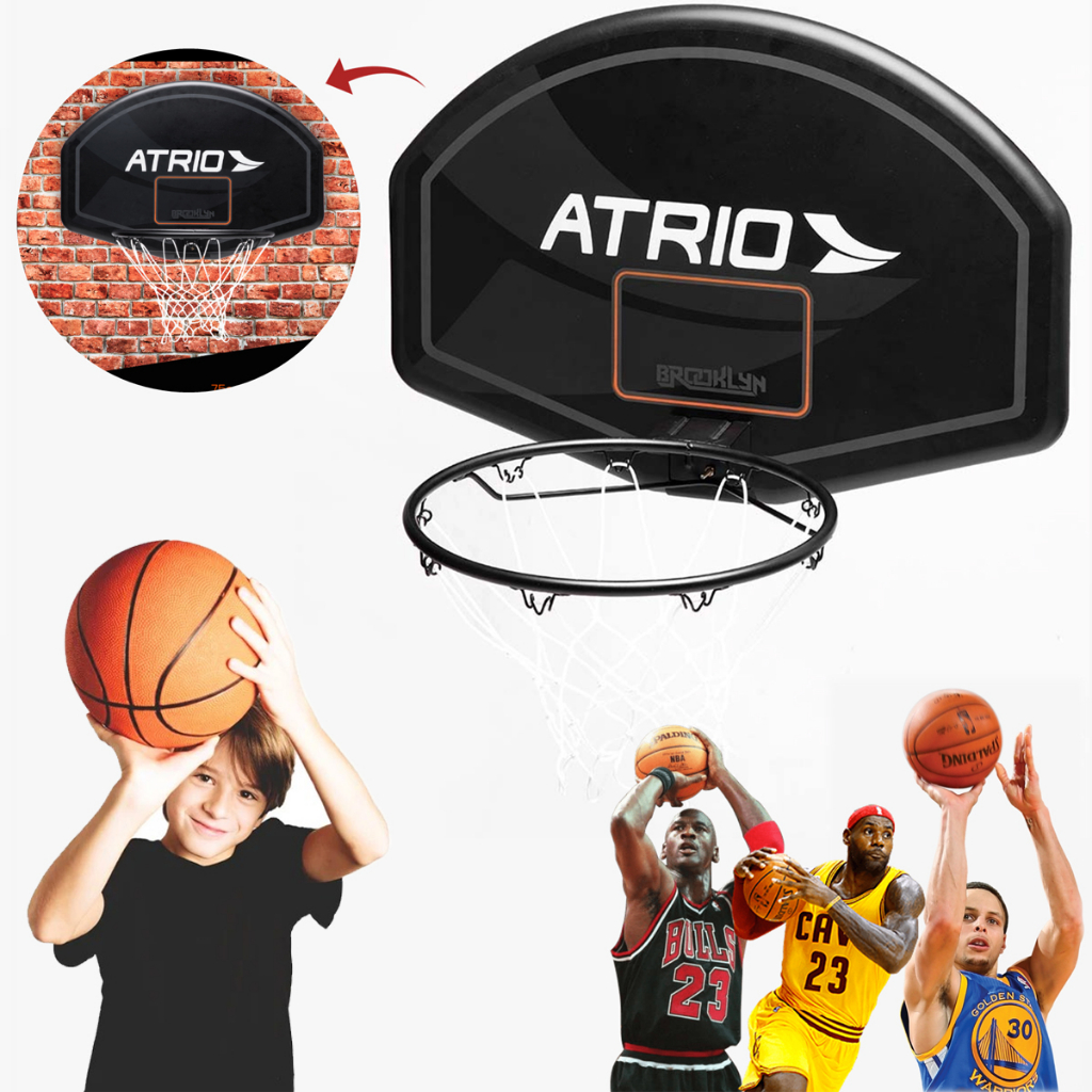 Tabela De Basquete, Aro 38 Cm Com Rede - À Prova D'agua