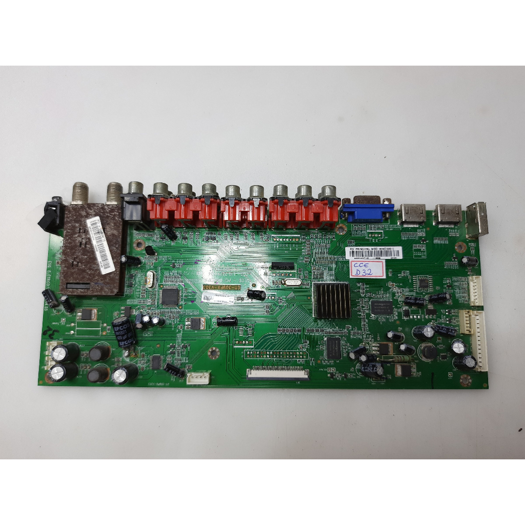 placa principal tv cce stile d32 d3201 / gt-309px-v303