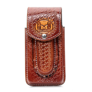 Bainha Capinha de Celular e Canivete em Couro Legítimo Country em Oferta na Shopee