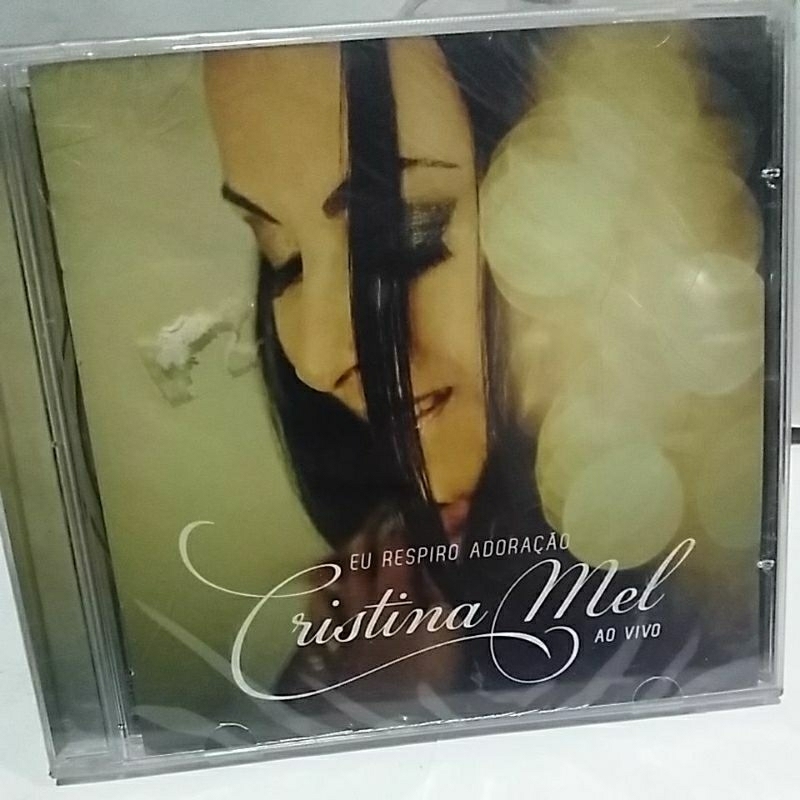 CD CRISTINA MEL -EU RESPIRO ADORAÇÃO TIRAGEM AC-1500