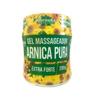 Gel Massageador Arnica Pura - 200g - Rhenuks (Extra Forte) - Relaxamento para o corpo