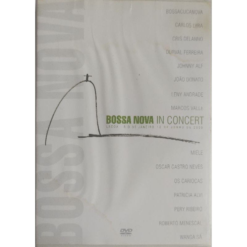Dvd Bossa nova in Concert Otimo Estado Leny Andrade Marcos Valle Wand Sá Rio de Janeiro