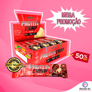 Mega Promoção Protein Crisp Bar Caixa C/ 12 - Integralmedica