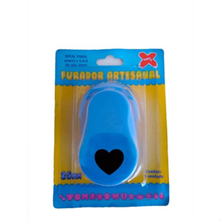 Perfurador/Furador de Papel e Eva 16mm Coração