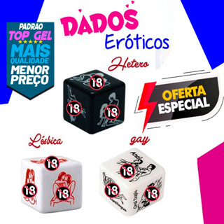 Dado sex shop (Cores Sortidas) Dadinho Kamasutra sexy shop produtos eróticos
