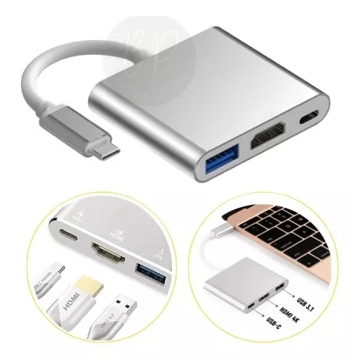 Adaptador Usb Tipo C Hdmi Dex Samsung S20 S21 S22 Macbook M1 em Oferta na Shopee