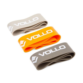 Kit Mini Band Pilates Com 3 Mini Faixas de Exercício Elástica Vollo em Oferta na Shopee