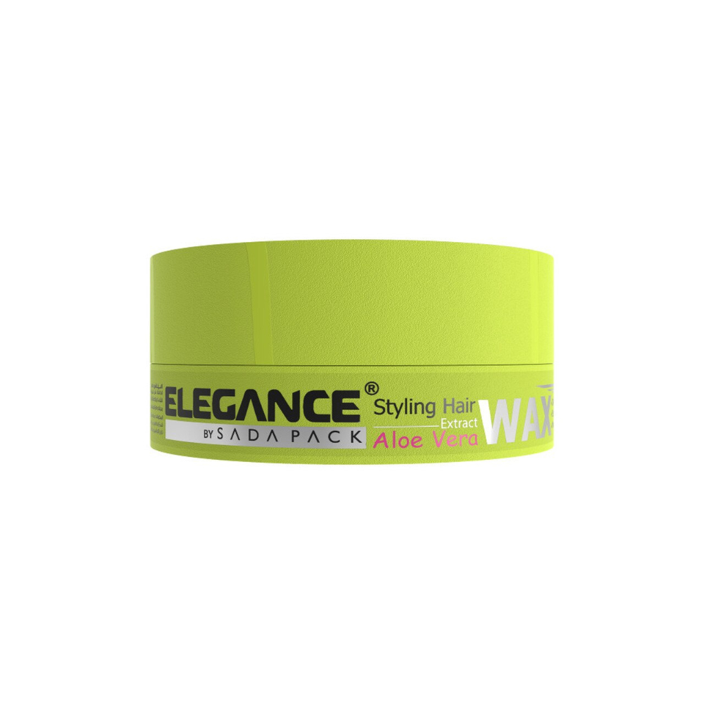 Pomada em Cera/Gel Para Cabelo Hair Wax Elegance Extracts Extratos Efeito Brilho