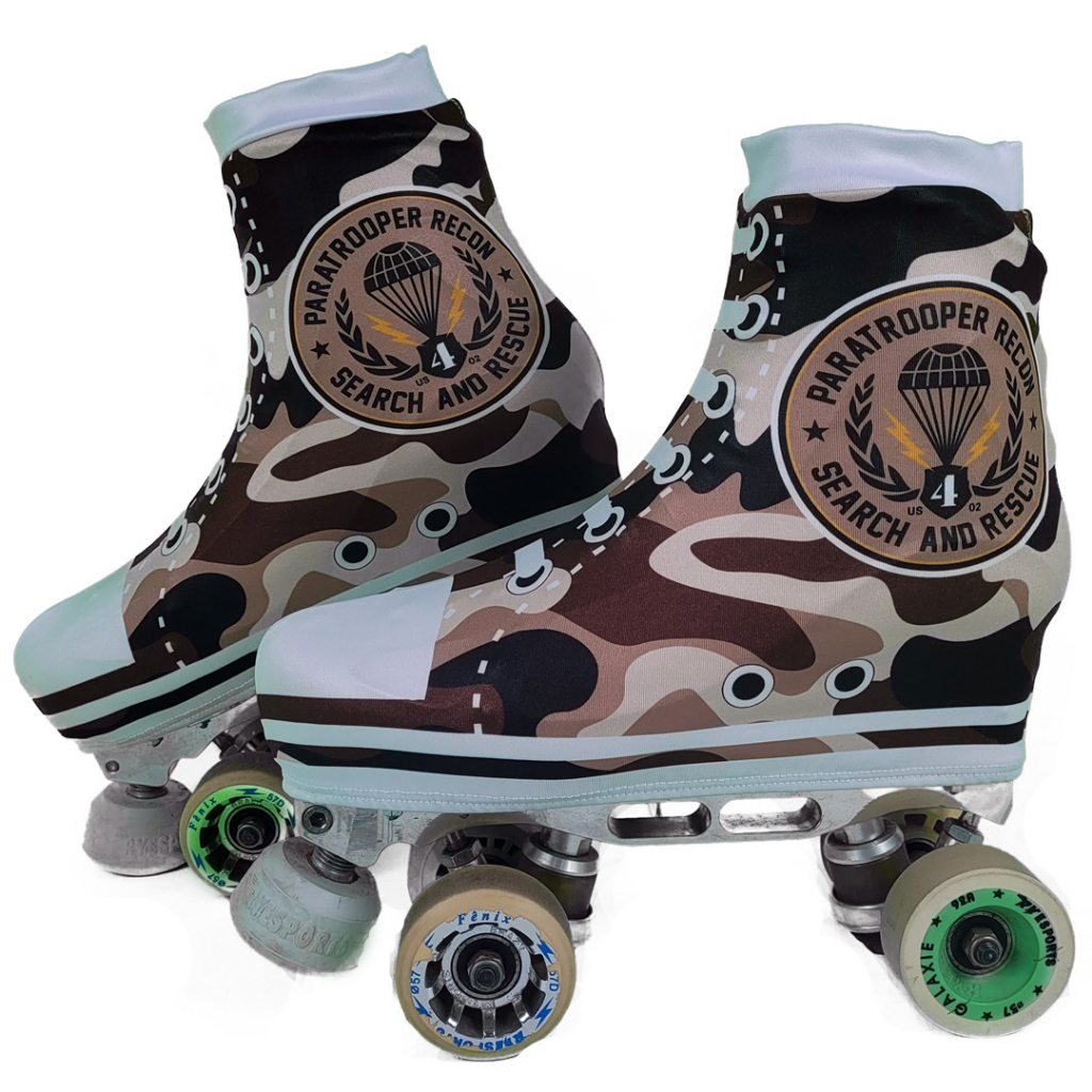 Polaina Cobre Botas Capa Para Patins Patinashow Paratrooper