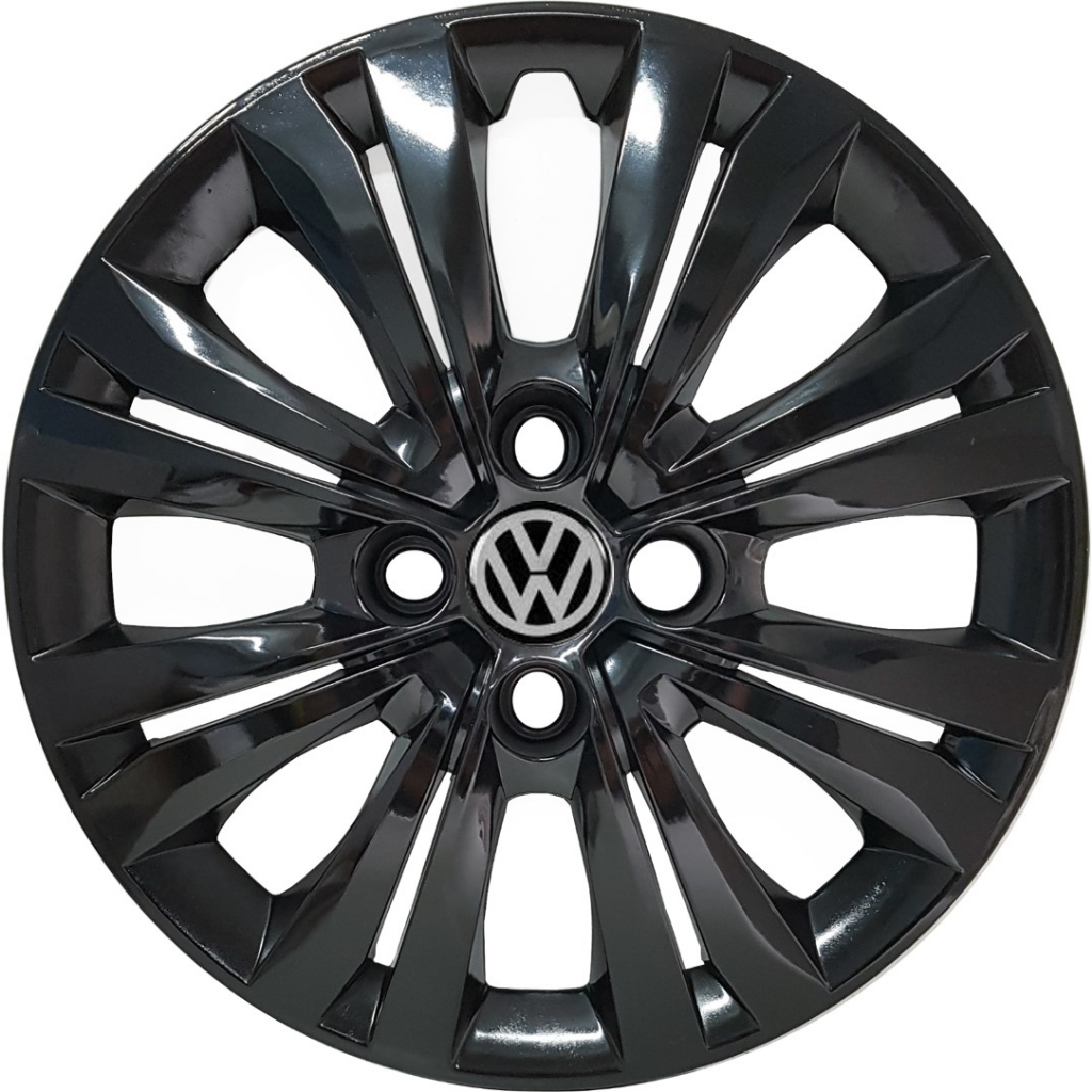 Calota Aro 14 Black Piano Gol Saveiro G3 G4 G6 G7  G245pbu em Oferta na Shopee