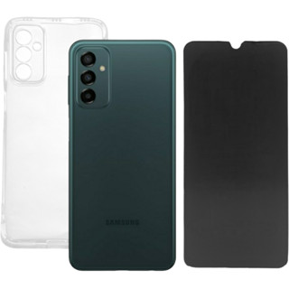 Capa Capinha Case Para M13-4G/M23-5G Transparente + Película De Cerâmica Privacidade