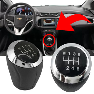 Manopla Bola Cambio 6 Marcha Onix 2017 2018 2019 2020 Preta em Oferta na Shopee