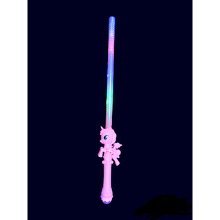 ESPADA DE BRINQUEDO   DE FORMA UNICÓRNIO / COM LUZES E SOM / MODELO MUITO BONITINHO E FOFINHO