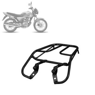 Bagageiro de Moto Churrasqueira Sansão em Aço Maciço Pro Tork Honda Titan 125 1995 1996 1997 1998 1999