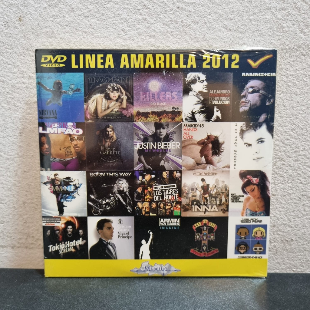 DVD Promo Linea Amarilla 2012 Importado - Nirvana Blink 182 The Killers Cranberries