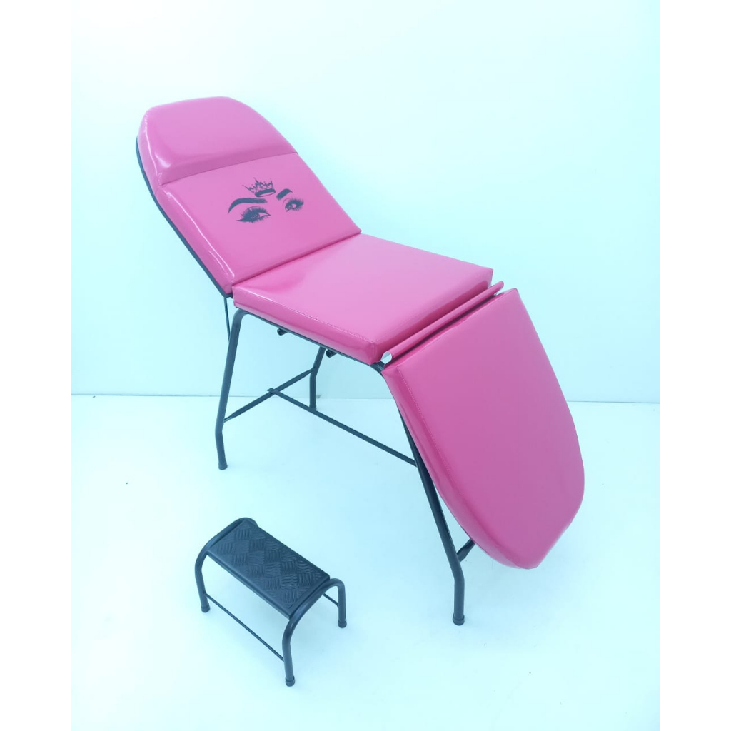 Maca 3 posições personalizada para estética, design de sobrancelha e lash design + Brinde escadinha de 1 degrau