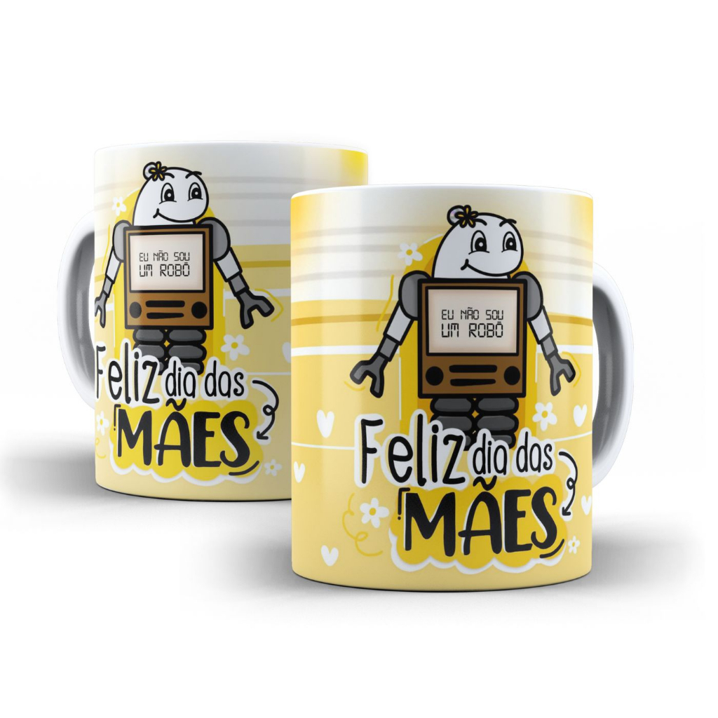 Caneca Dias das Mâes em cerâmica 325ml decoração frases Bento presente lembrancinha cozinha café