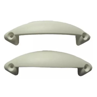 Puxadores Branco-alça Para Cama Box Ou Baú, 4 Peças