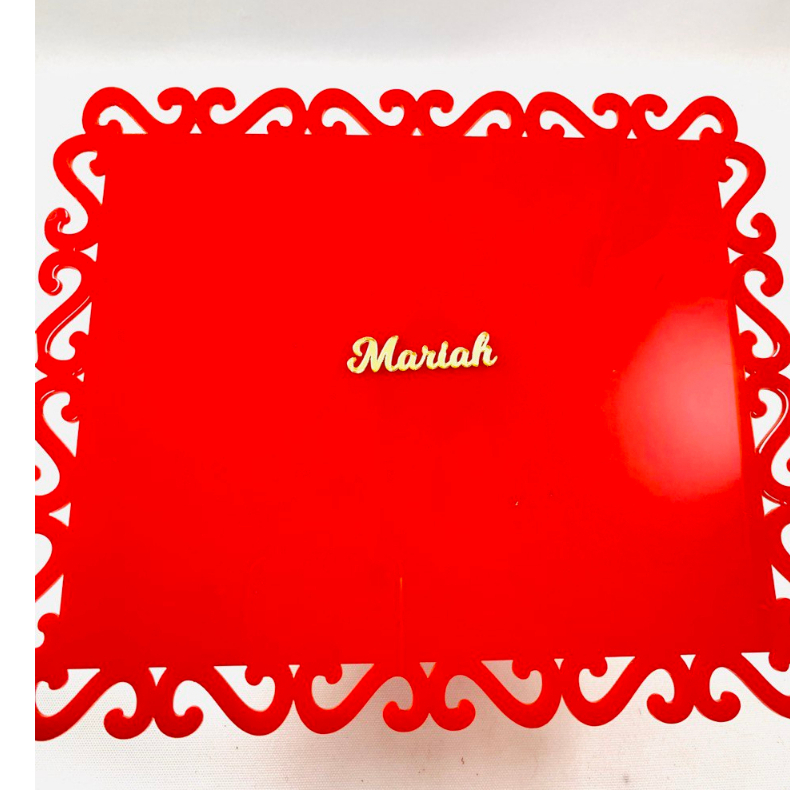 Aplique Nome Acrílico Espelhado -  Até 6 Letras - 4cm Kit com 10 Unidades - MANDAR NOME NO CHAT LEIA O ANUNCIO em Oferta na Shopee