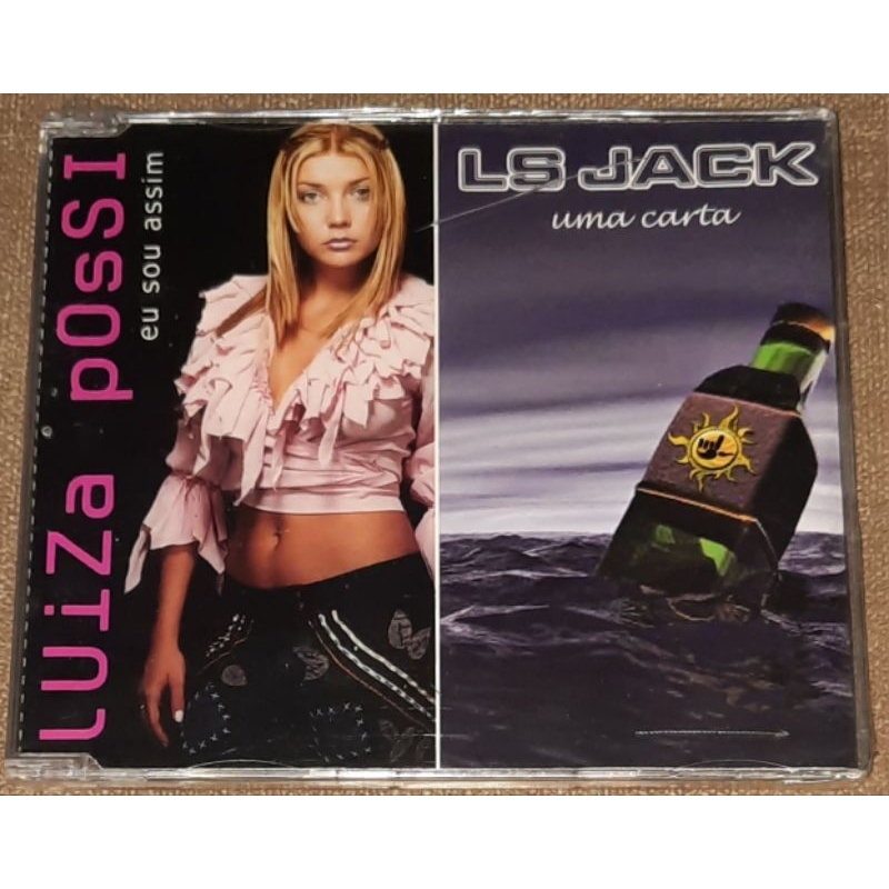 CD single Luiza Possi eu sou assim Ls Jack uma carta original lacrado 8983