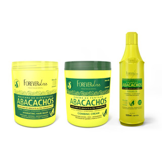 Kit Tratamento Capilar com Abacate Abacachos Forever Liss