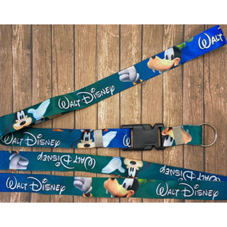 Chaveiro Cordão Moto Pescoço Fecho Engate Rápido Crachá Chaveiro Disney Walt Disney