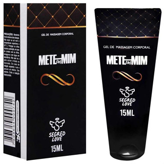 Mete Em Mim Gel Excitante Esquenta E Esfria 15ml Sexy Shop