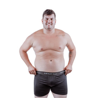 Kit 05 Cuecas Boxer Masculinas Plus Size G1 G2 G3 Microfibra