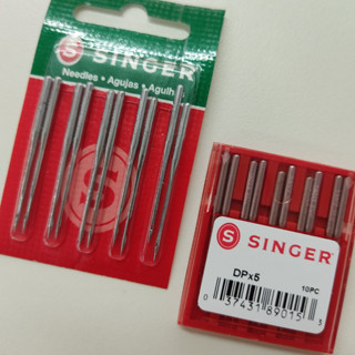 Agulha Singer Industrial Reta Cabo Grosso DPx5 - 10 Unidades