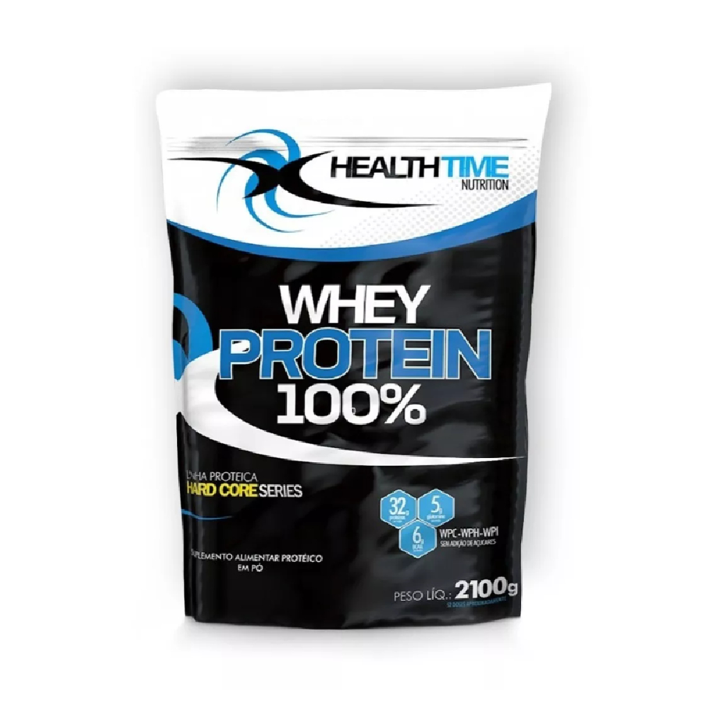 Whey Protein 100% Isolado Concentrado Hidrolisado 2,100Kg