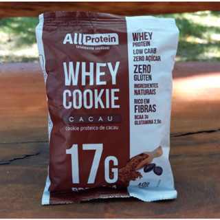 kit Pacotes Whey Cookie Proteico Sem Glúten All Protein - Sabores - Kit 03Un / Kit 05Un / Kit 08Un