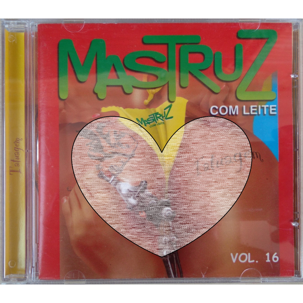 Cd Forró Mastruz Com Leite Vol.16 ''Tatuagem'' Cd Original (1998)